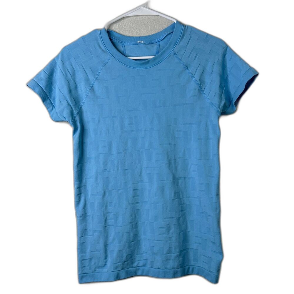 Athleta Womens Athletic Shirt Short Sleeve Stretch Small